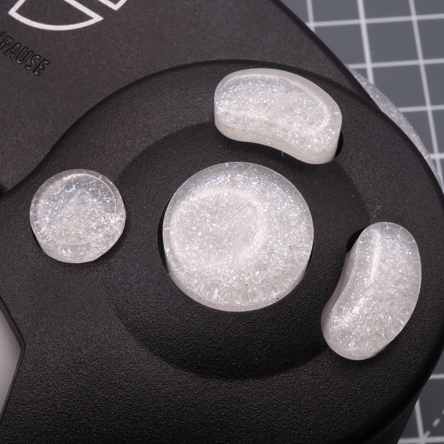 GameCube - Custom Button - Pearl White