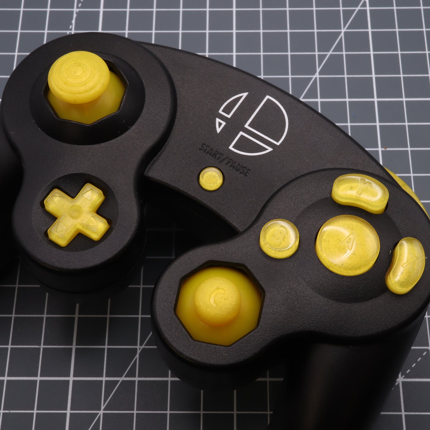 GameCube - Custom Button - Lemon Candy