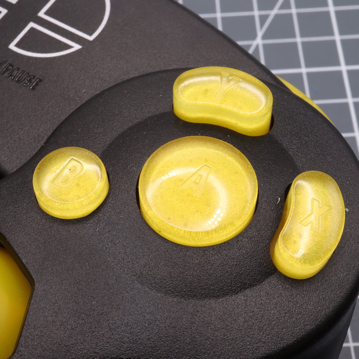 GameCube - Custom Button - Lemon Candy