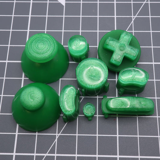 GameCube - Custom Button -Lime Candy