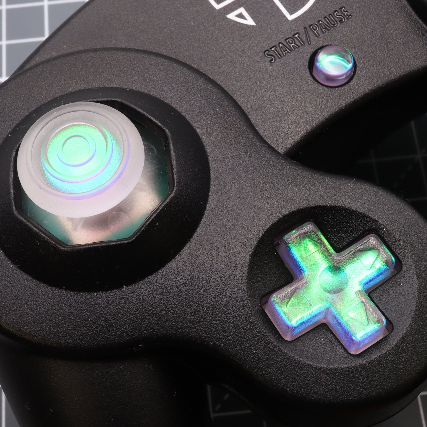 GameCube - Custom Button - Cool Opal