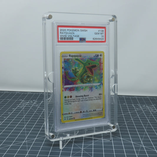 Single TCG Premium Graded Card Magnetic Display Case