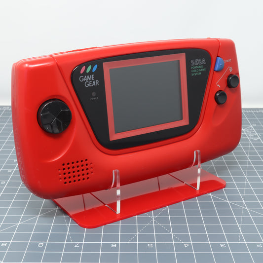 Sega Game Gear Acrylic Console Stand Red