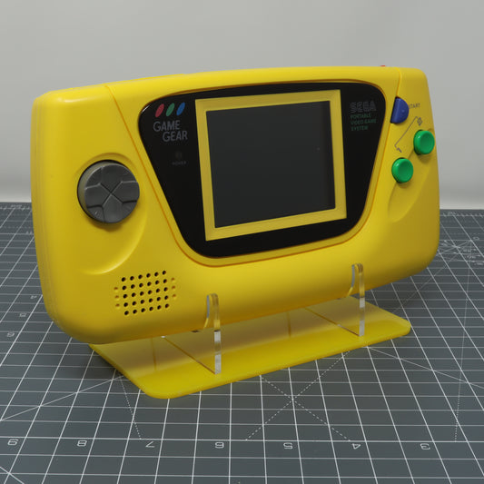 Sega Game Gear Acrylic Console Stand Yellow