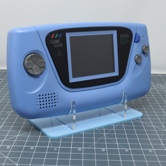 Sega Game Gear Acrylic Console Stand Light Blue