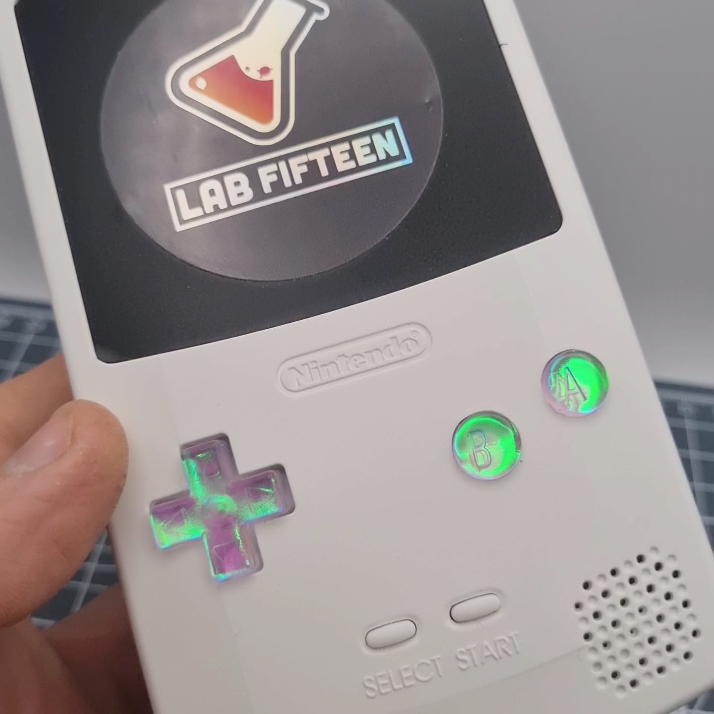 GameCube - Custom Button - Midnight Opal – Labfifteenco