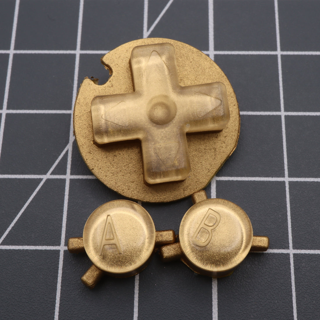 Game Boy Color - Custom Button - Metallic Gold – Labfifteenco