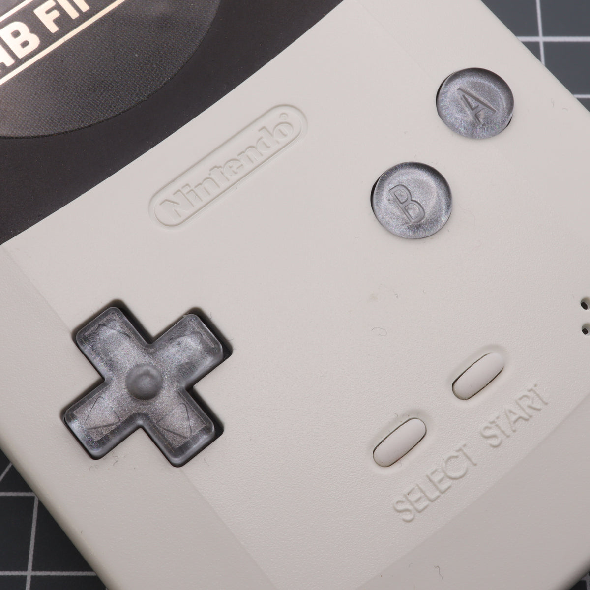 Game Boy Color - Custom Button - Metallic Silver – Labfifteenco