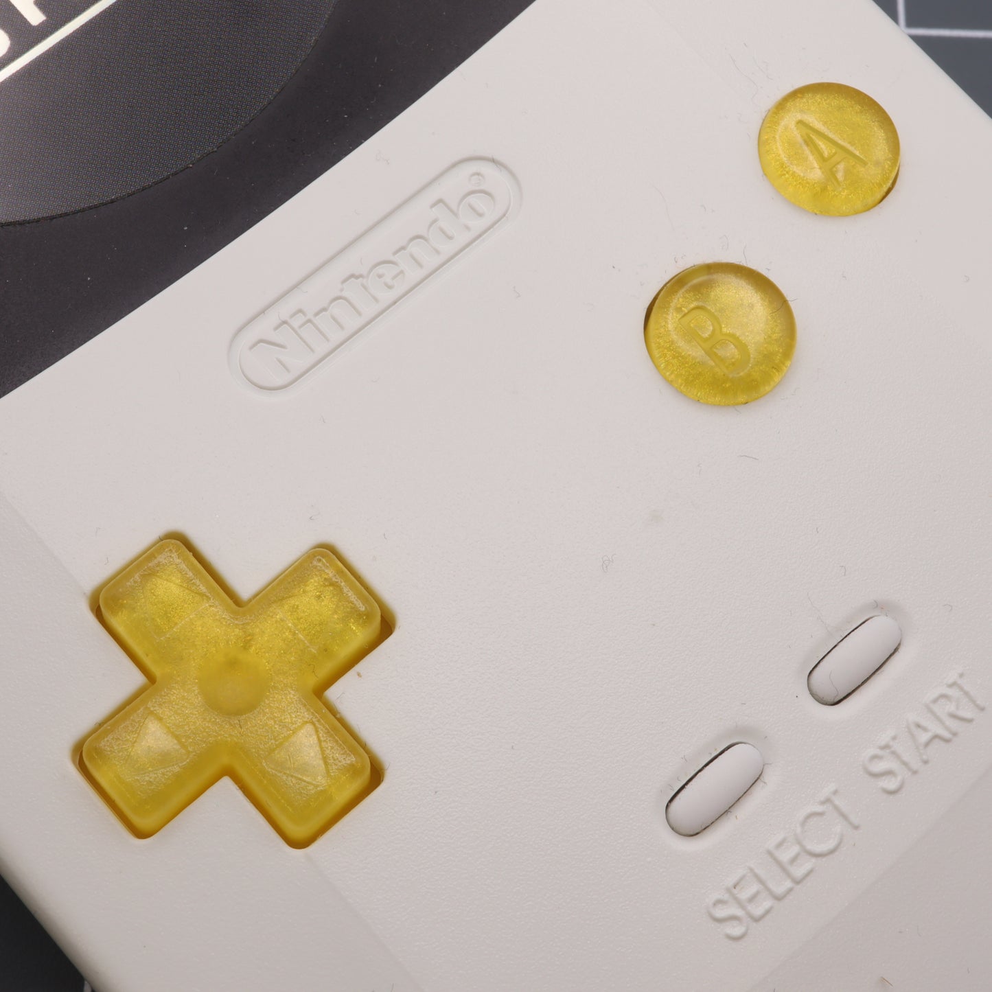 Game Boy Color - Custom Button - Lemon Candy