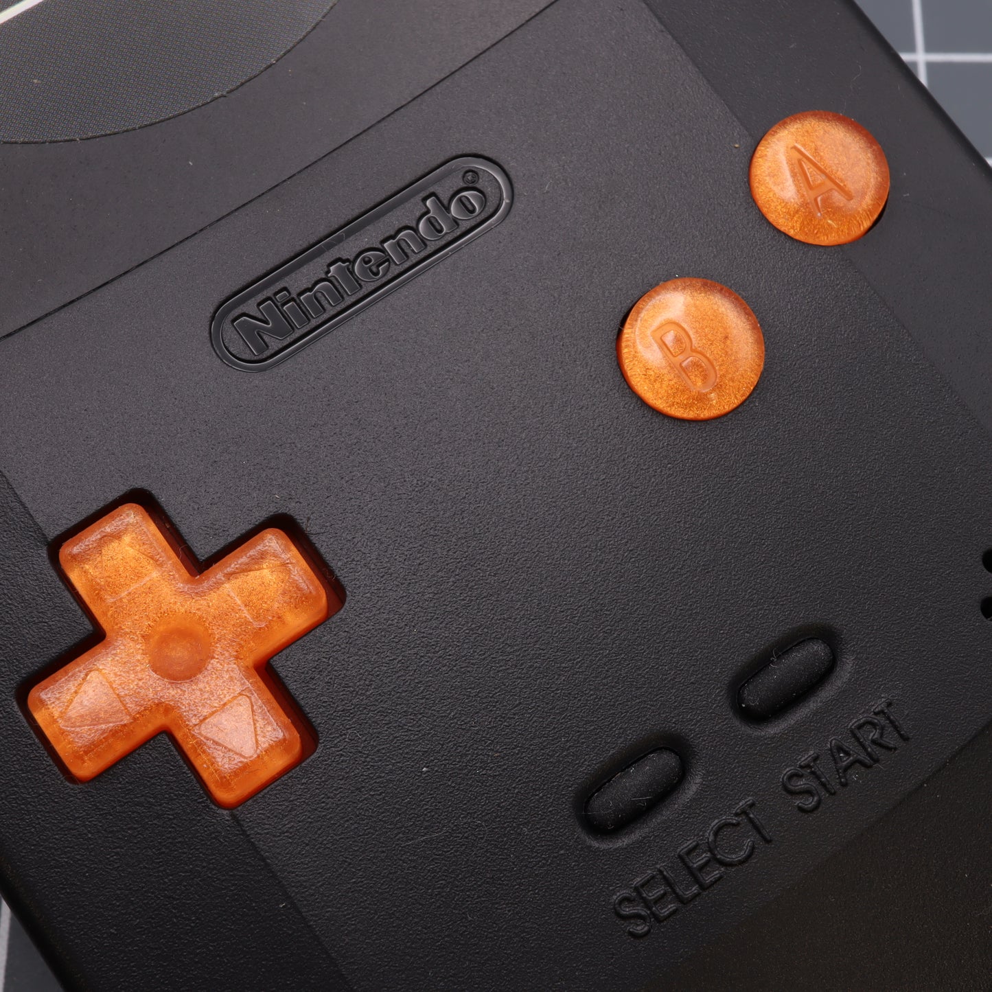 Game Boy Color - Custom Button - Orange Candy