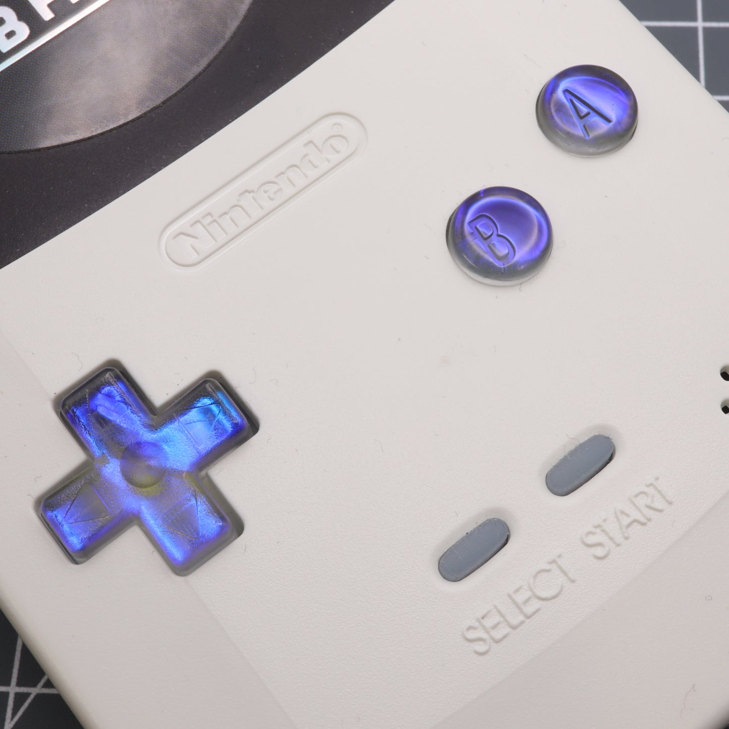 Game Boy Color - Custom Button - Midnight Opal