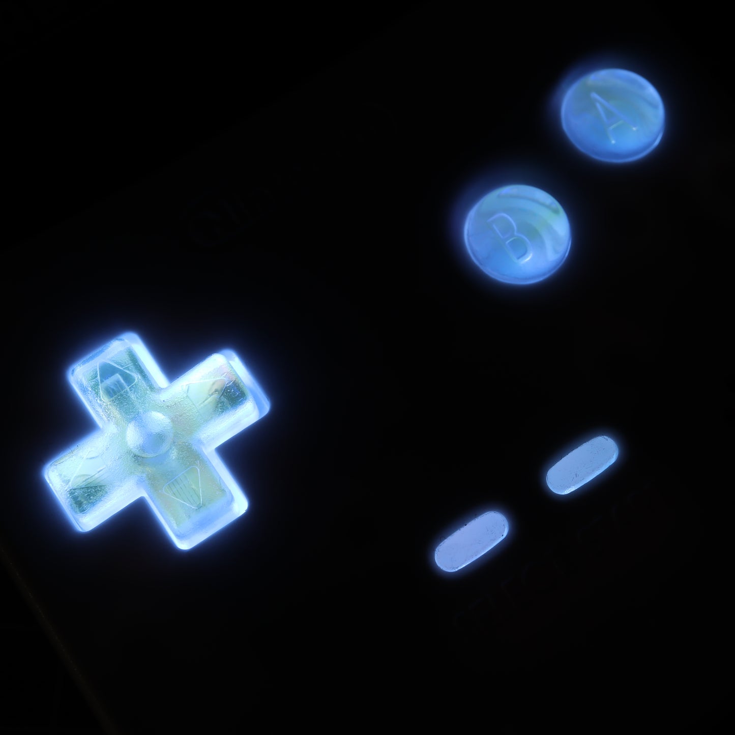 Game Boy Color - Custom Button - Midnight Opal