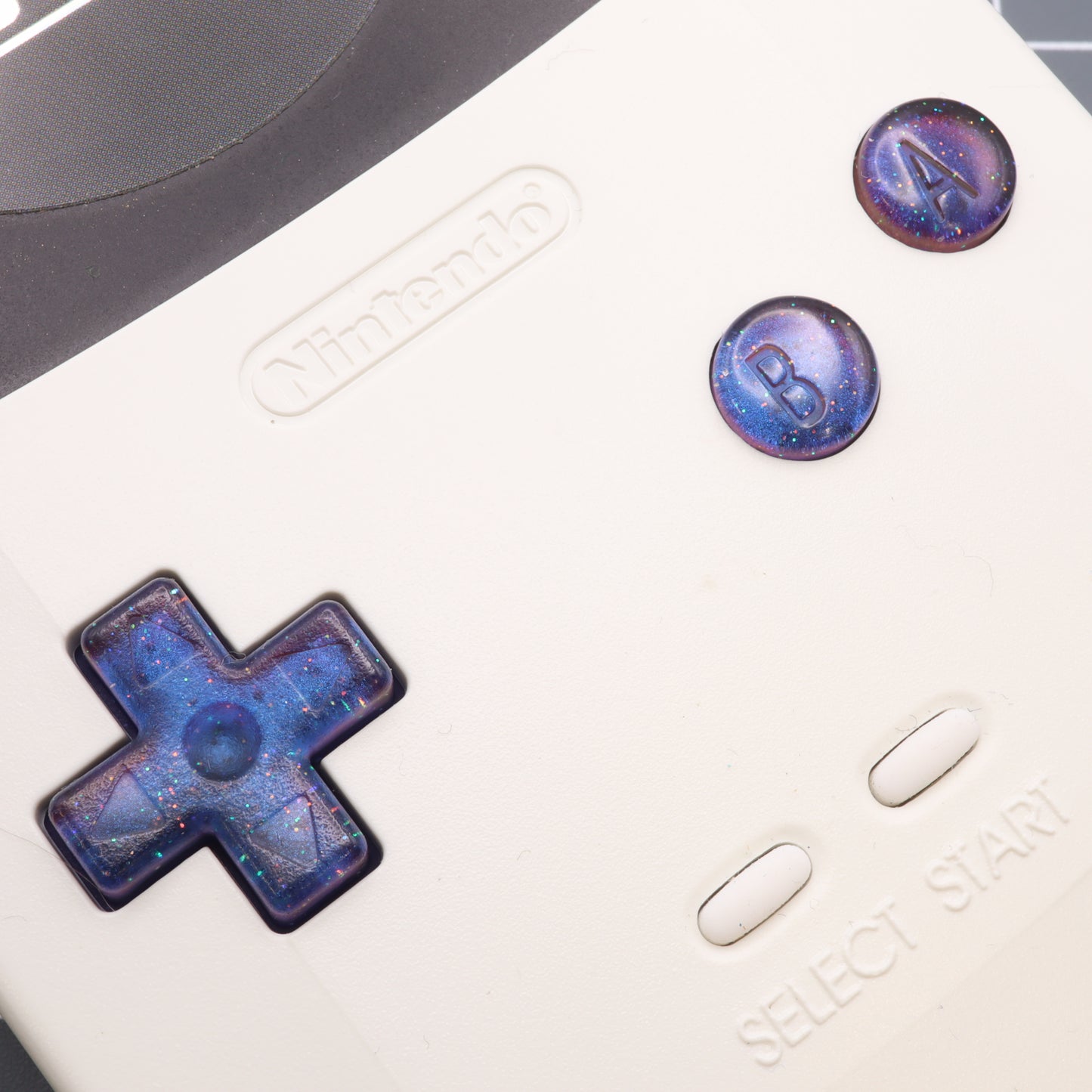 Game Boy Color - Custom Button - Cosmic Blue