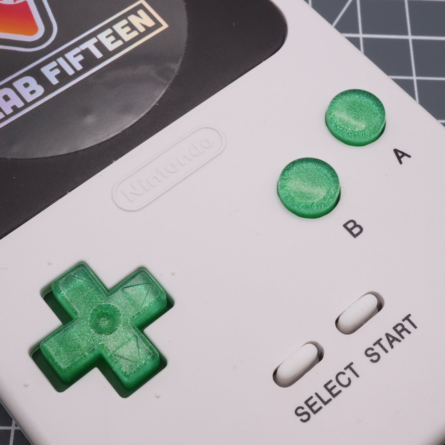 Game Boy Pocket - Custom Button - Lime Candy