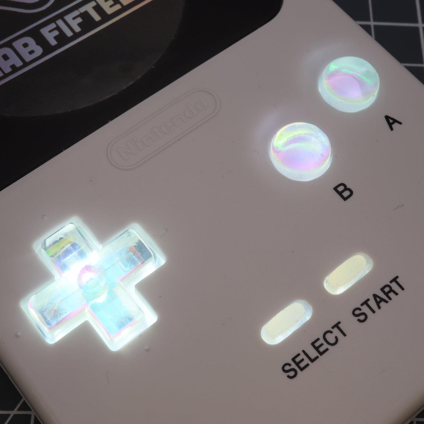 Game Boy Pocket - Custom Button - Sunset Opal