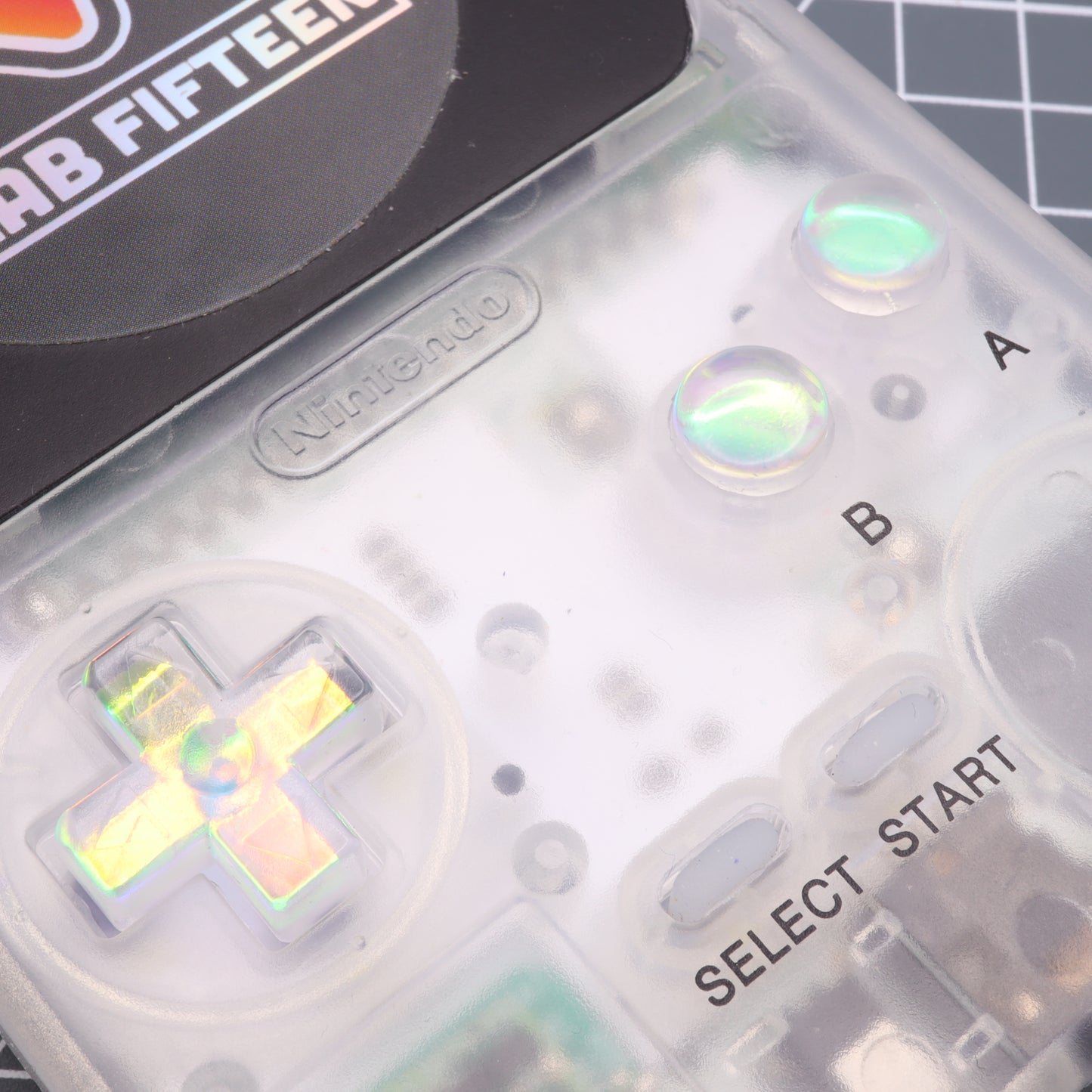 Game Boy Pocket - Custom Button - Sunset Opal