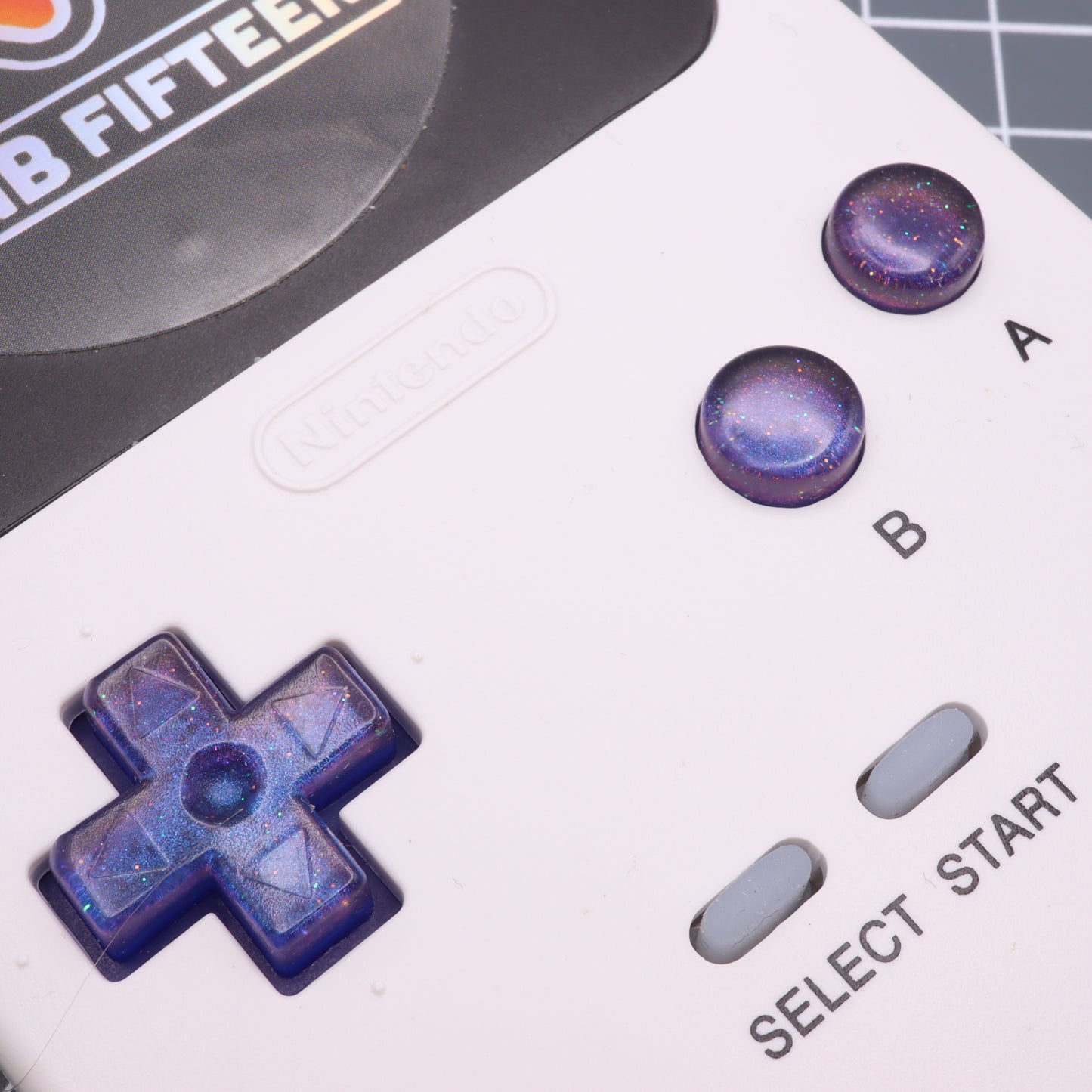 Game Boy Pocket - Custom Button - Cosmic Blue