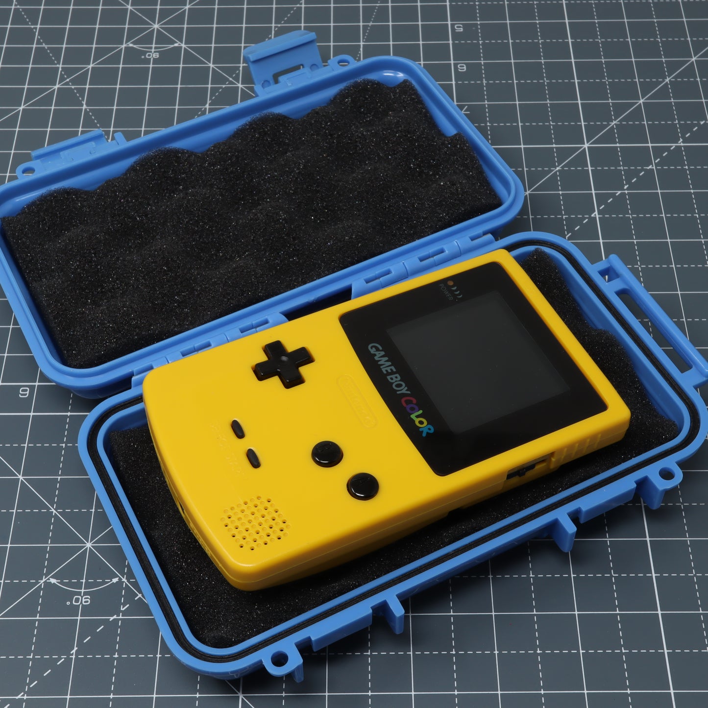 Game Boy Pocket, Color & Advance - Parts - ABS Hard Case Blue