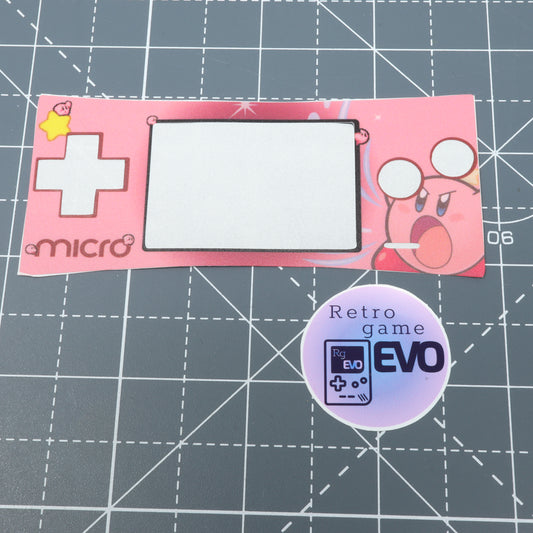 Game Boy Micro - Skin - Kirby Style