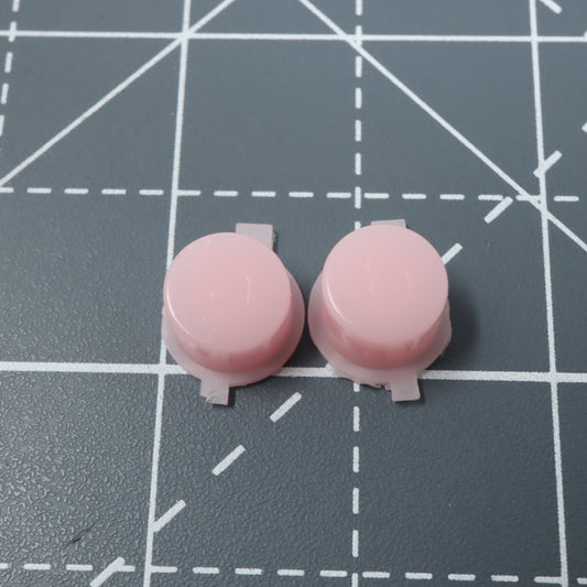 Game Boy Micro - Custom Buttons - Pastel Pink