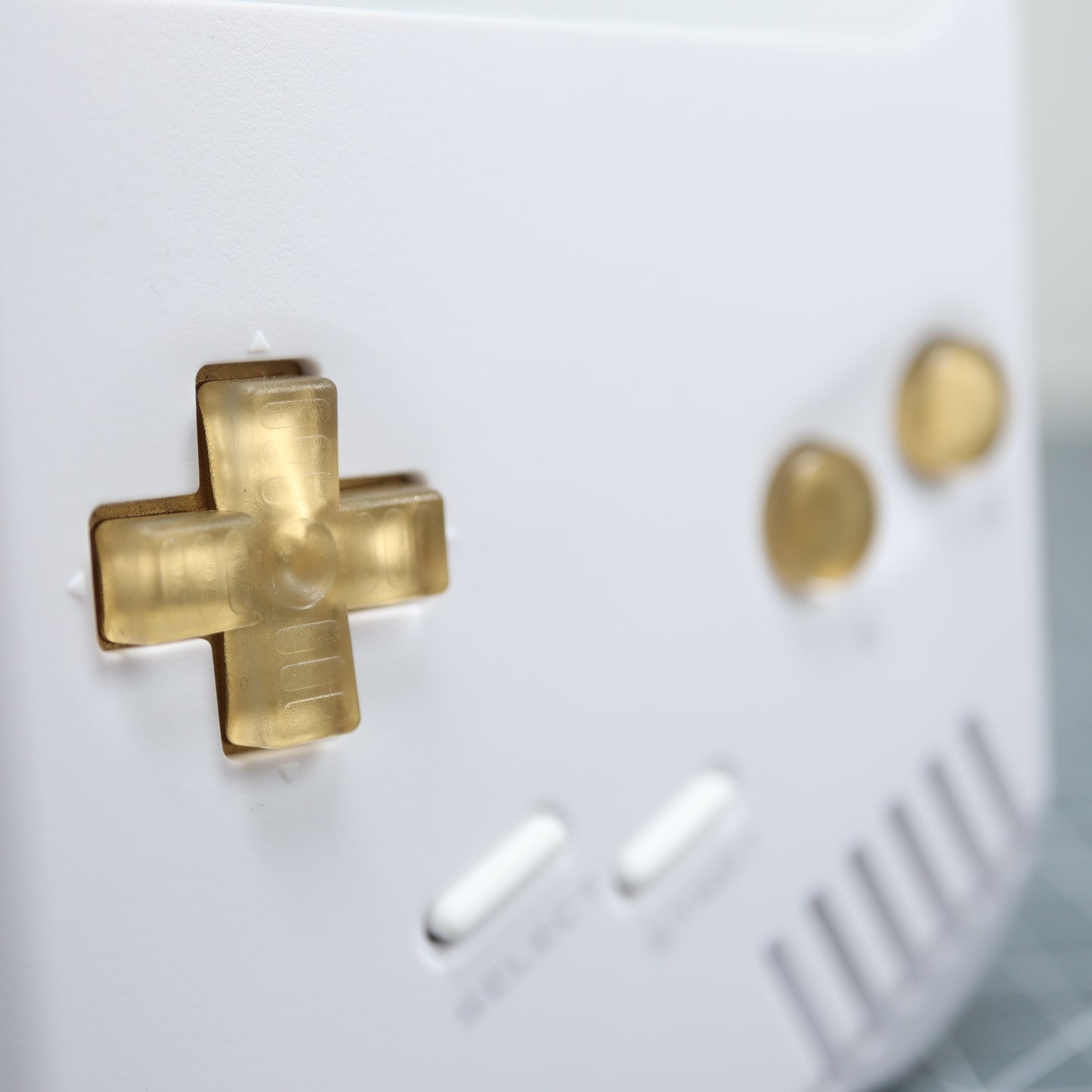 Game Boy DMG - Custom Button - Metallic Gold