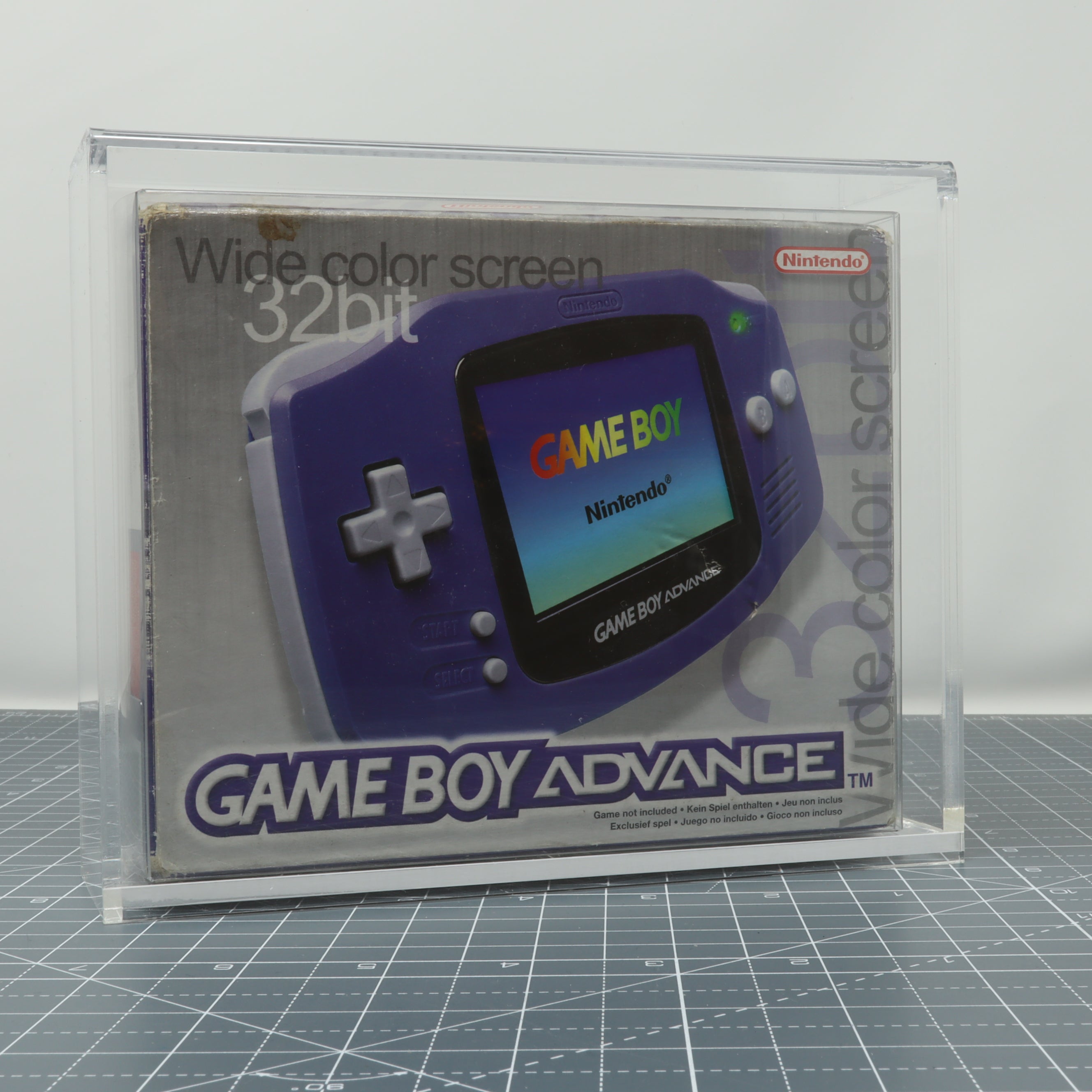 Gba Video Boxes Game Boy Advance Boxed Console - Display Capsule – Labfifteenco