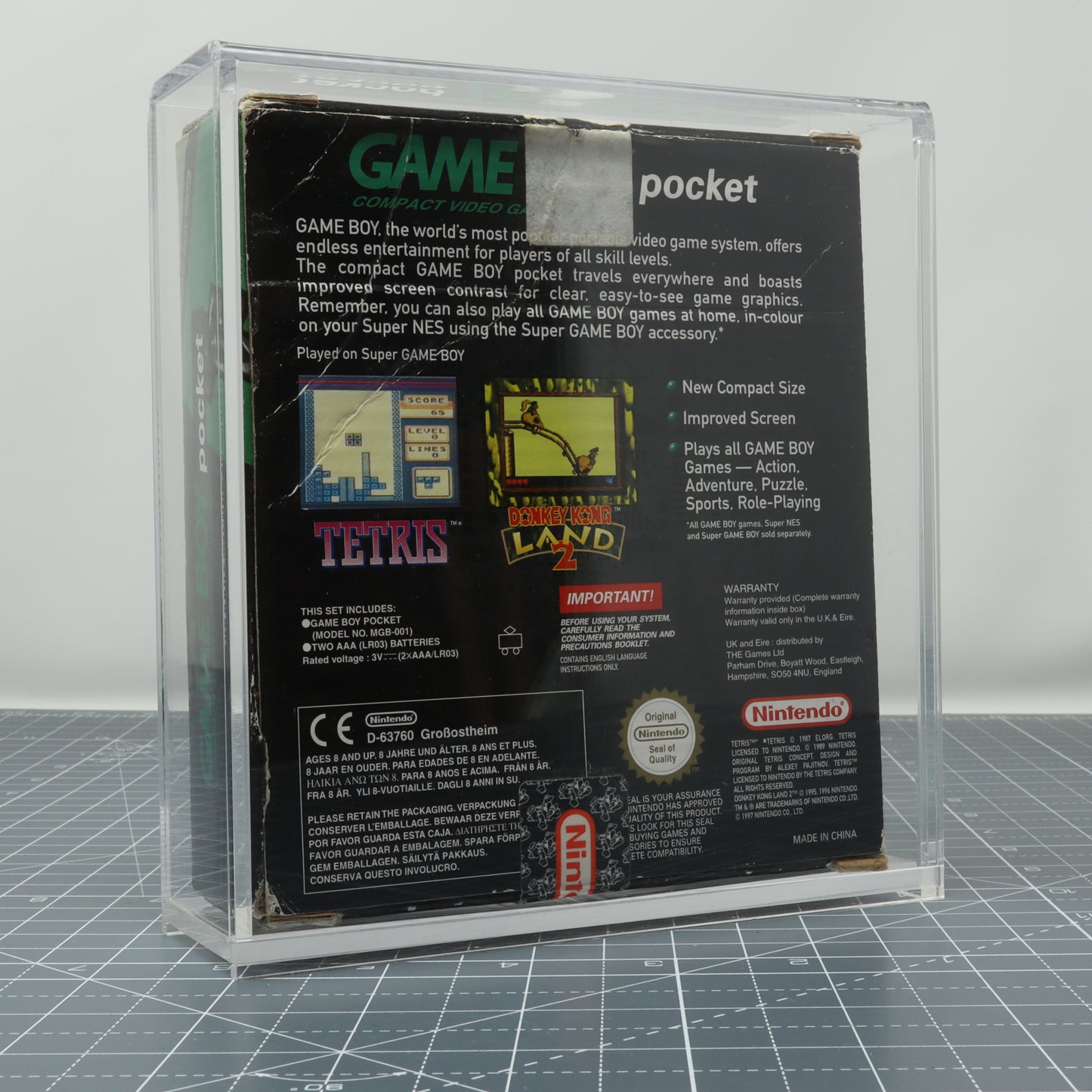 Game Boy Pocket Boxed Console - Display Capsule